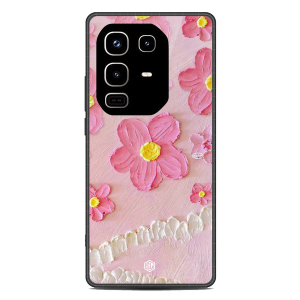 Floral Series Soft Phone Case - Metal Case - Design 2 - Infinix Note 50 Pro Plus