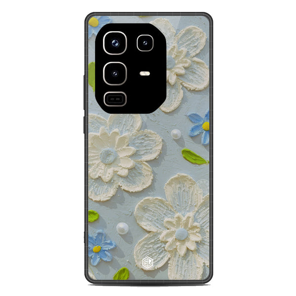 Floral Series Soft Phone Case - Metal Case - Design 3 - Infinix Note 50 4G