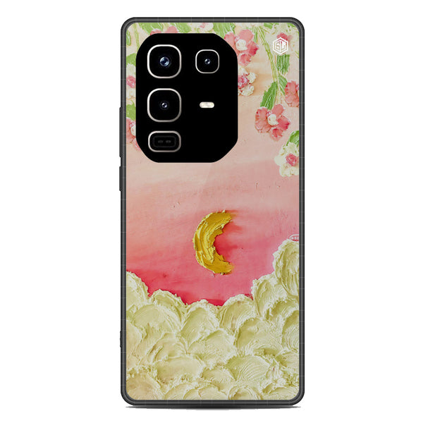 Floral Series Soft Phone Case - Metal Case - Design 7 - Infinix Note 50 4G
