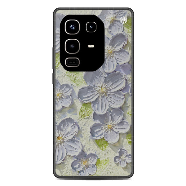 Floral Series Soft Phone Case - Metal Case - Design 12 - Infinix Note 50 4G