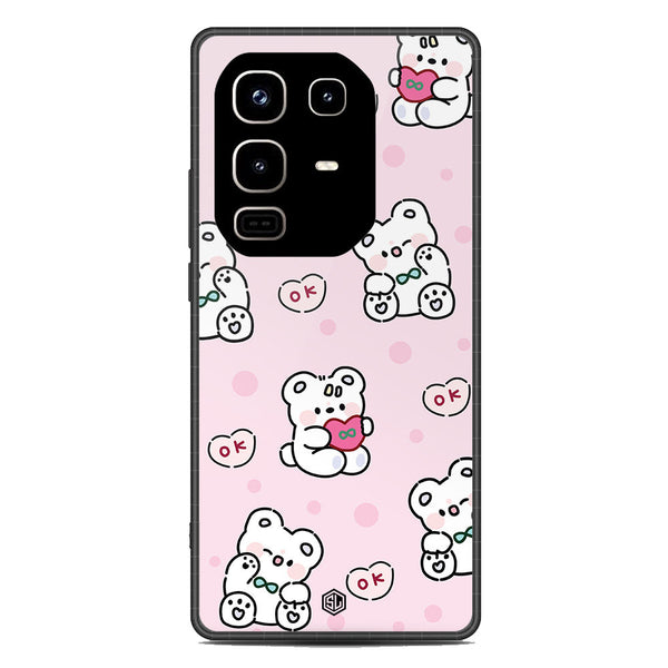 Cute Chic Series Soft Phone Case - Metal Case - Design 1 - Infinix Note 50 Pro Plus