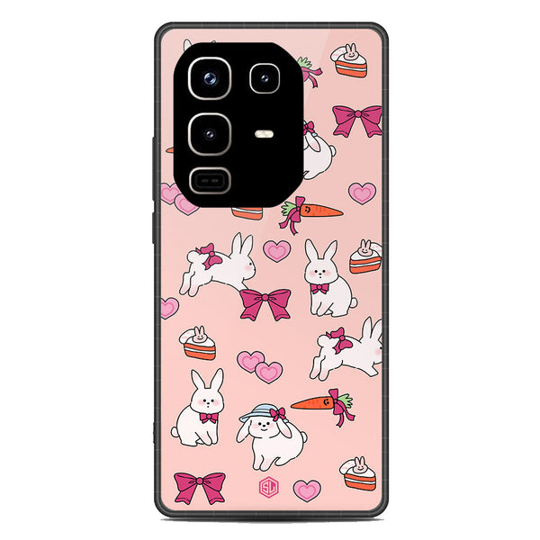 Cute Korean Design Series Soft Phone Case - Metal Case - Design 1 - Infinix Note 50 Pro 4G