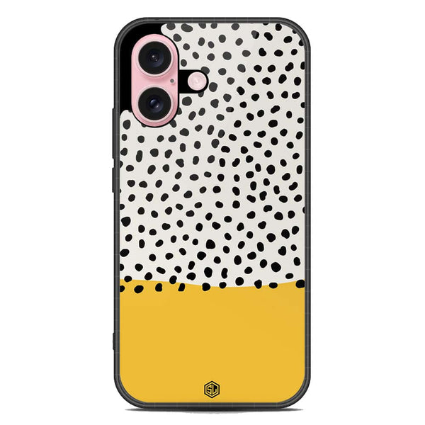 Polka Dots Series Soft Phone Case - Metal Case - Design 5 - iPhone 16 Plus