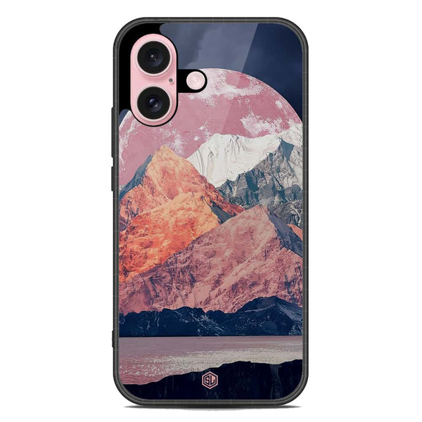 Mountains Wanderlust Series Soft Phone Case - Metal Case - Design 5 - iPhone 16 Plus