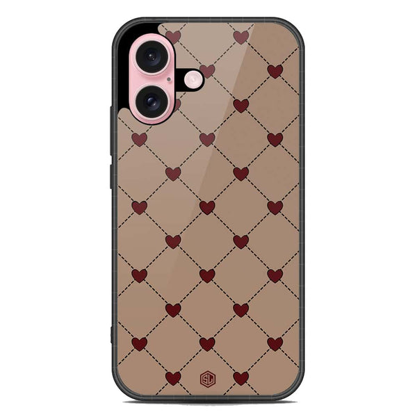 Trending Designs Series Soft Phone Case - Metal Case - Design 1 - iPhone 16 Plus