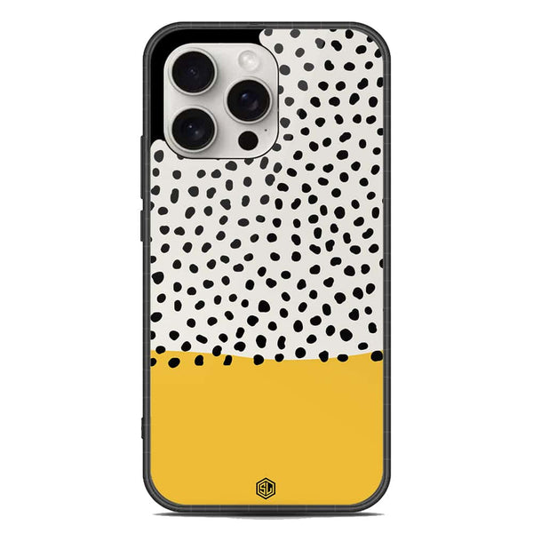 Polka Dots Series Soft Phone Case - Metal Case - Design 5 - iPhone 16 Pro Max