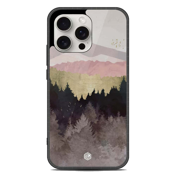 Mountains Wanderlust Series Soft Phone Case - Metal Case - Design 2 - iPhone 16 Pro Max