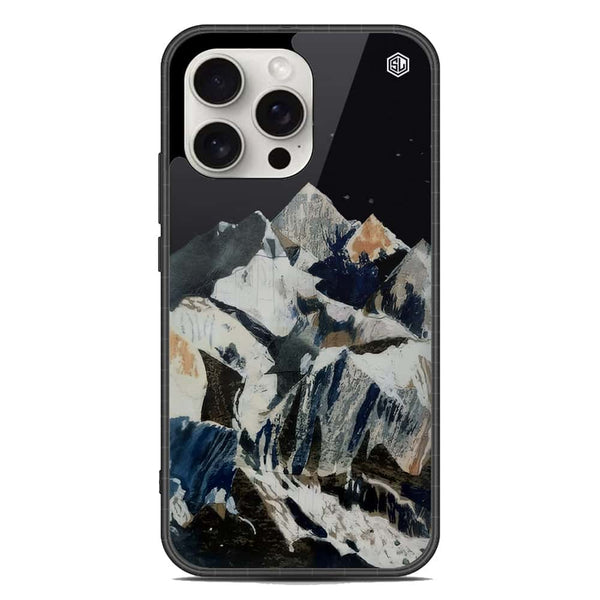 Mountains Wanderlust Series Soft Phone Case - Metal Case - Design 4 - iPhone 16 Pro Max