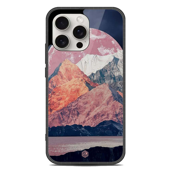 Mountains Wanderlust Series Soft Phone Case - Metal Case - Design 5 - iPhone 16 Pro Max