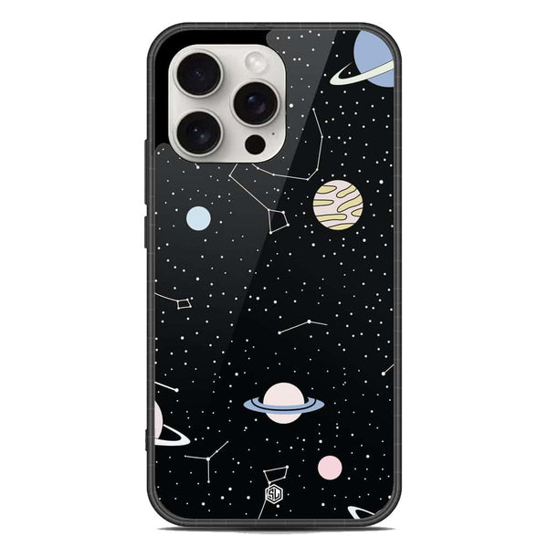 Space Series Soft Phone Case - Metal Case - Design 1 - iPhone 16 Pro