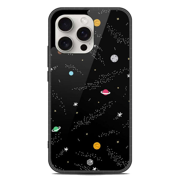 Space Series Soft Phone Case - Metal Case - Design 2 - iPhone 16 Pro Max