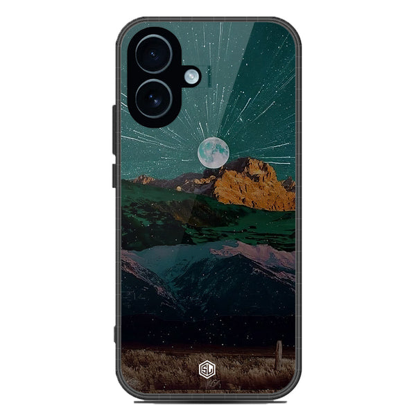 Mountains Wanderlust Series Soft Phone Case - Glass Case - Design 3 - iPhone 17