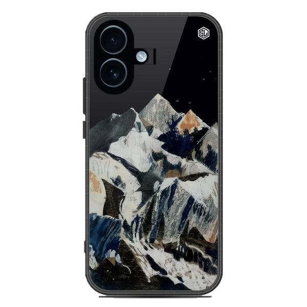 Mountains Wanderlust Series Soft Phone Case - Glass Case - Design 4 - iPhone 17