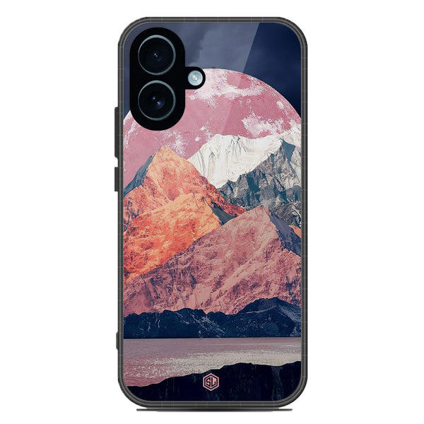 Mountains Wanderlust Series Soft Phone Case - Glass Case - Design 5 - iPhone 17