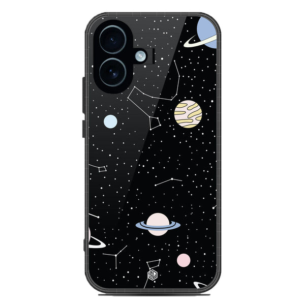 Space Series Soft Phone Case - Glass Case - Design 1 - iPhone 17