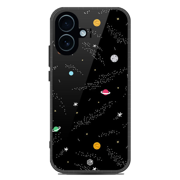 Space Series Soft Phone Case - Glass Case - Design 2 - iPhone 17