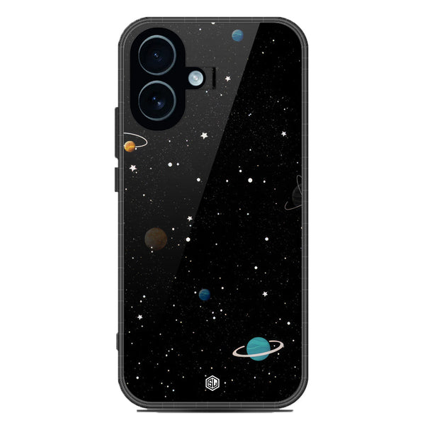 Space Series Soft Phone Case - Glass Case - Design 3 - iPhone 17