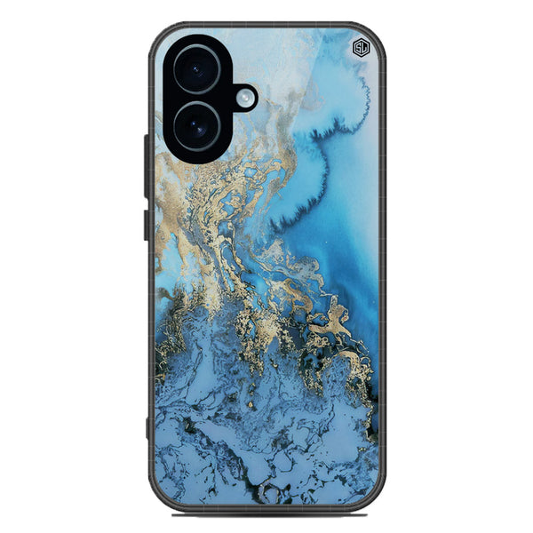 Marble Series Soft Phone Case - Glass Case - Design 2 - iPhone 17