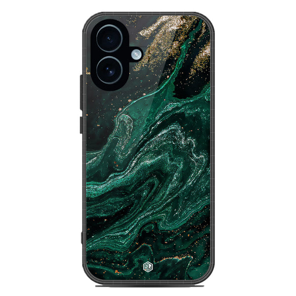 Marble Series Soft Phone Case - Glass Case - Design 3 - iPhone 17