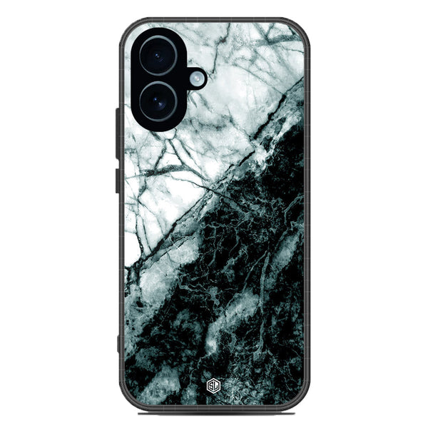 Marble Series Soft Phone Case - Glass Case - Design 6 - iPhone 17