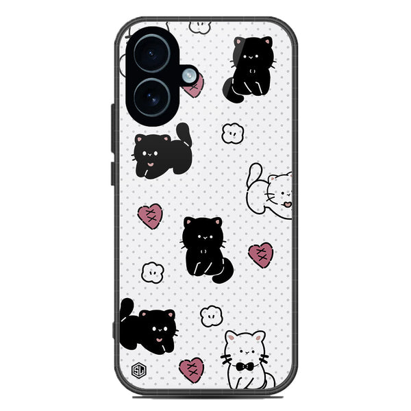 Cute Chic Series Soft Phone Case - Glass Case - Design 6 - iPhone 17