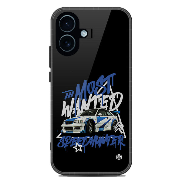 Most Wanted Speedhunter Series Soft Phone Case - Glass Case - Design 1 - iPhone 17