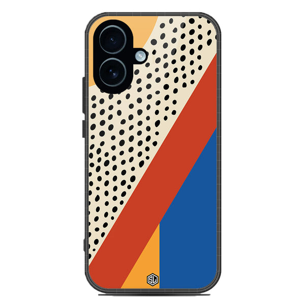 Polka Dots Series Soft Phone Case - Glass Case - Design 4 - iPhone 17