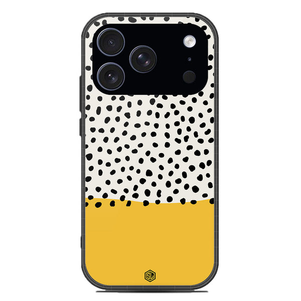 Polka Dots Series Soft Phone Case - Glass Case - Design 5 - iPhone 17 Pro