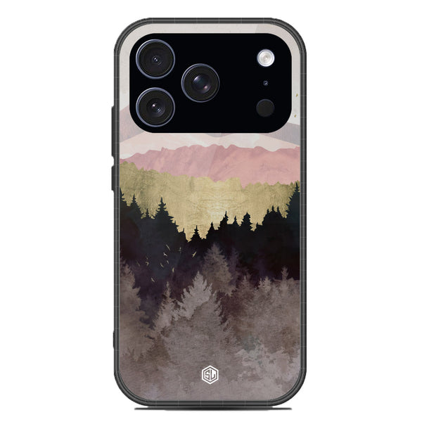 Mountains Wanderlust Series Soft Phone Case - Glass Case - Design 2 - iPhone 17 Pro