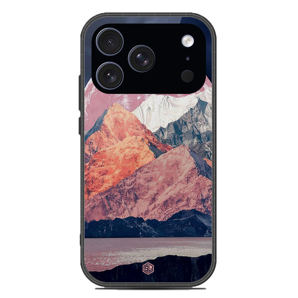 Mountains Wanderlust Series Soft Phone Case - Glass Case - Design 5 - iPhone 17 Pro
