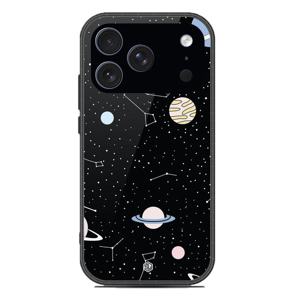 Space Series Soft Phone Case - Glass Case - Design 1 - iPhone 17 Pro