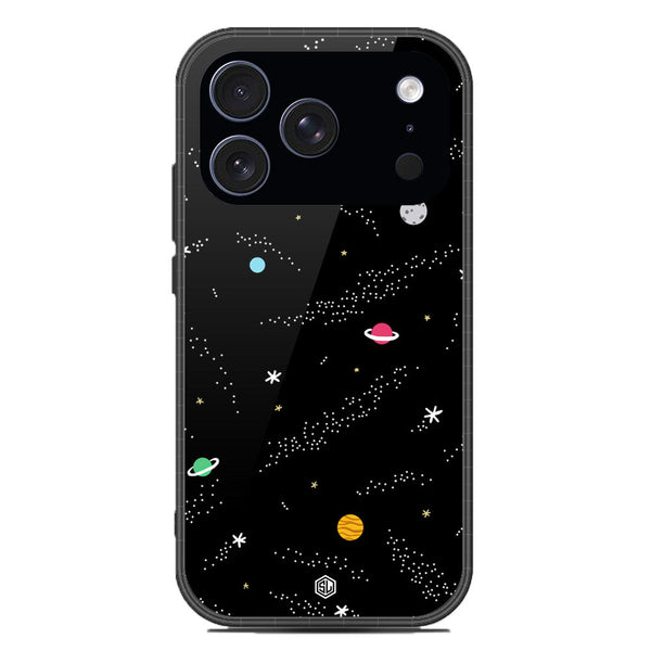 Space Series Soft Phone Case - Glass Case - Design 2 - iPhone 17 Pro