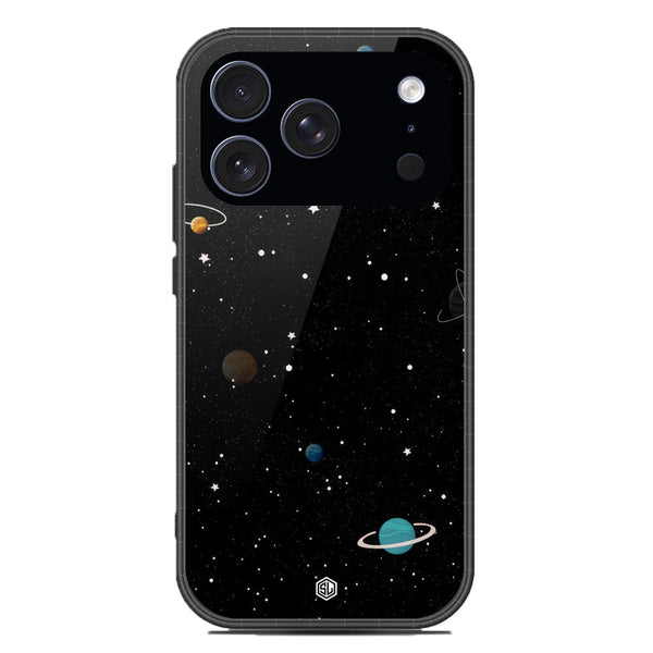 Space Series Soft Phone Case - Glass Case - Design 3 - iPhone 17 Pro