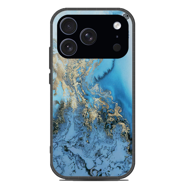 Marble Series Soft Phone Case - Glass Case - Design 2 - iPhone 17 Pro