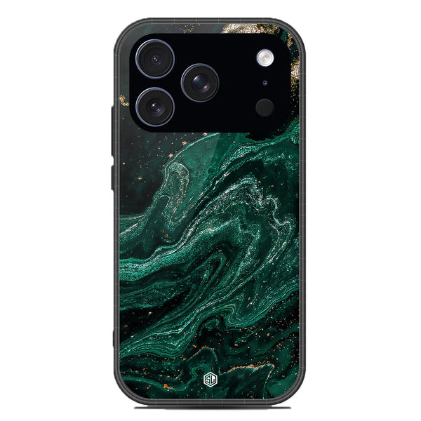 Marble Series Soft Phone Case - Glass Case - Design 3 - iPhone 17 Pro