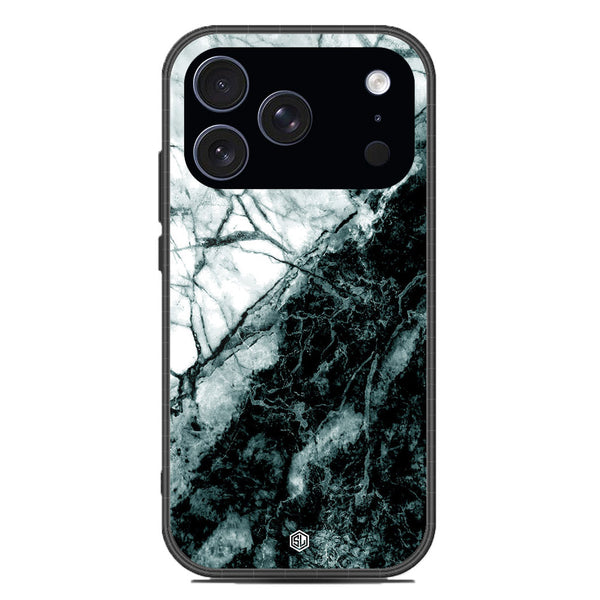 Marble Series Soft Phone Case - Glass Case - Design 6 - iPhone 17 Pro