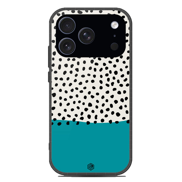 Polka Dots Series Soft Phone Case - Glass Case - Design 2 - iPhone 17 Pro