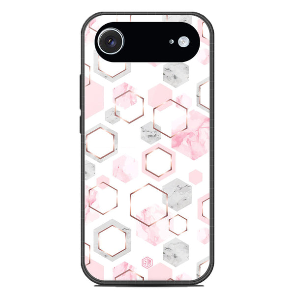 Stylish Marble Series Soft Phone Case - Glass Case - Design 4 - iPhone 17 Air