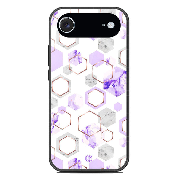 Stylish Marble Series Soft Phone Case - Glass Case - Design 5 - iPhone 17 Air