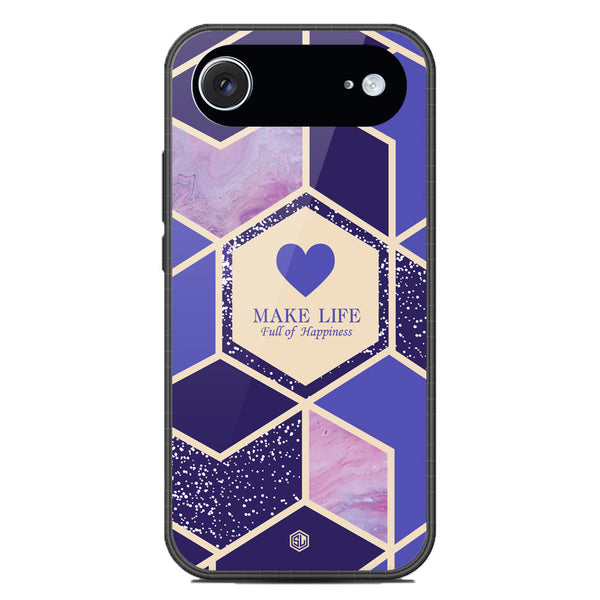 Happiness Series Soft Phone Case - Glass Case - Design 2 - iPhone 17 Air
