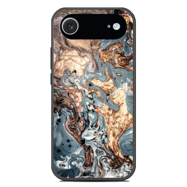 Marble Series Soft Phone Case - Glass Case - Design 5 - iPhone 17 Air