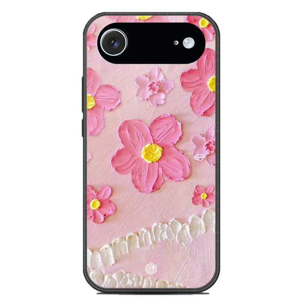 Floral Series Soft Phone Case - Glass Case - Design 2 - iPhone 17 Air