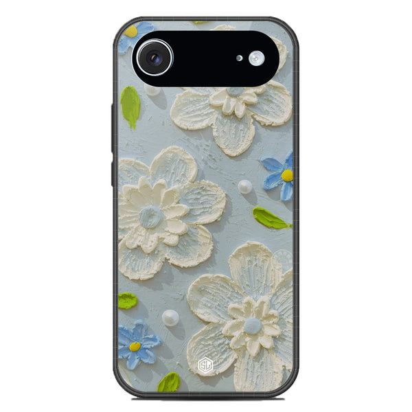 Floral Series Soft Phone Case - Glass Case - Design 3 - iPhone 17 Air