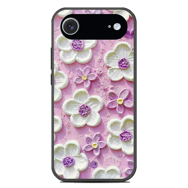 Floral Series Soft Phone Case - Glass Case - Design 4 - iPhone 17 Air