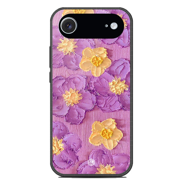Floral Series Soft Phone Case - Glass Case - Design 8 - iPhone 17 Air