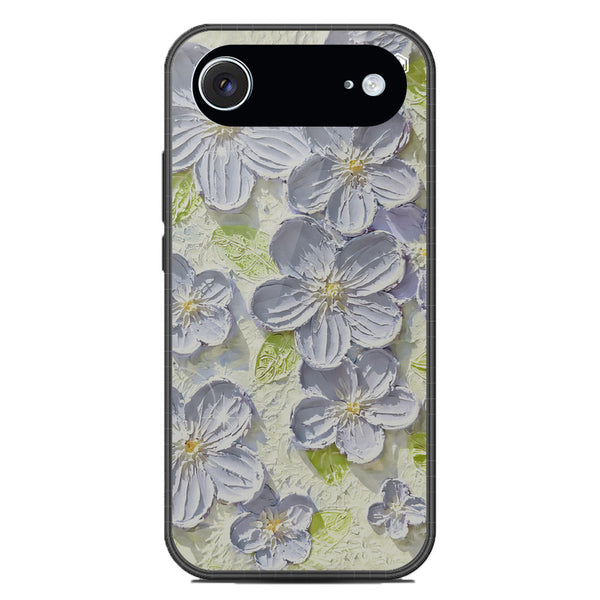 Floral Series Soft Phone Case - Glass Case - Design 12 - iPhone 17 Air