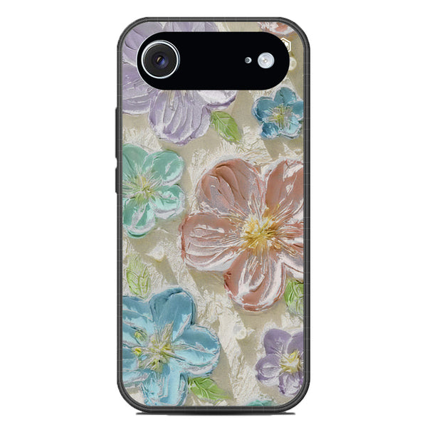 Floral Series Soft Phone Case - Glass Case - Design 14 - iPhone 17 Air