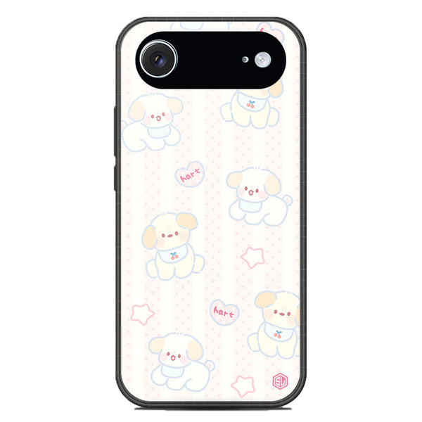 Cute Chic Series Soft Phone Case - Glass Case - Design 5 - iPhone 17 Air