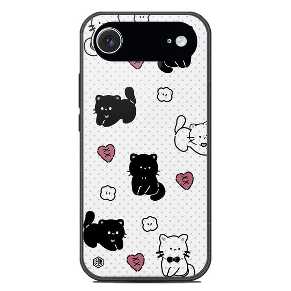 Cute Chic Series Soft Phone Case - Glass Case - Design 6 - iPhone 17 Air