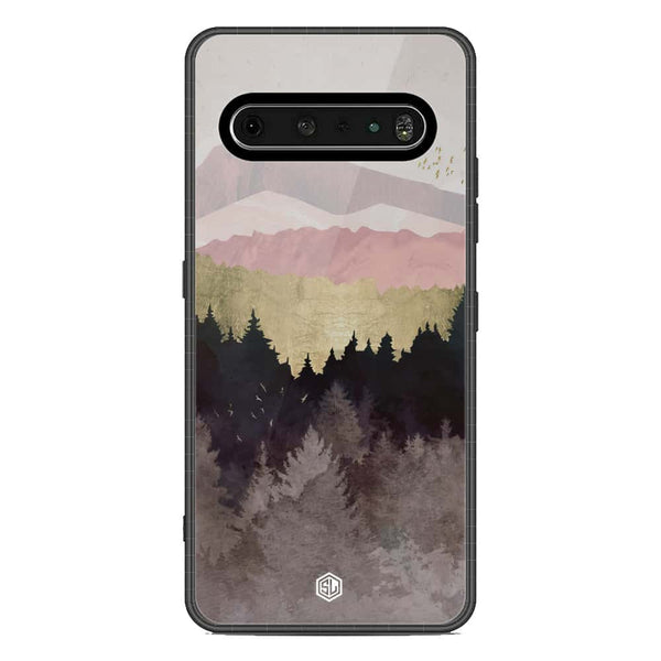 Mountains Wanderlust Series Soft Phone Case - Metal Case - Design 2 - LG V60 ThinQ 5G
